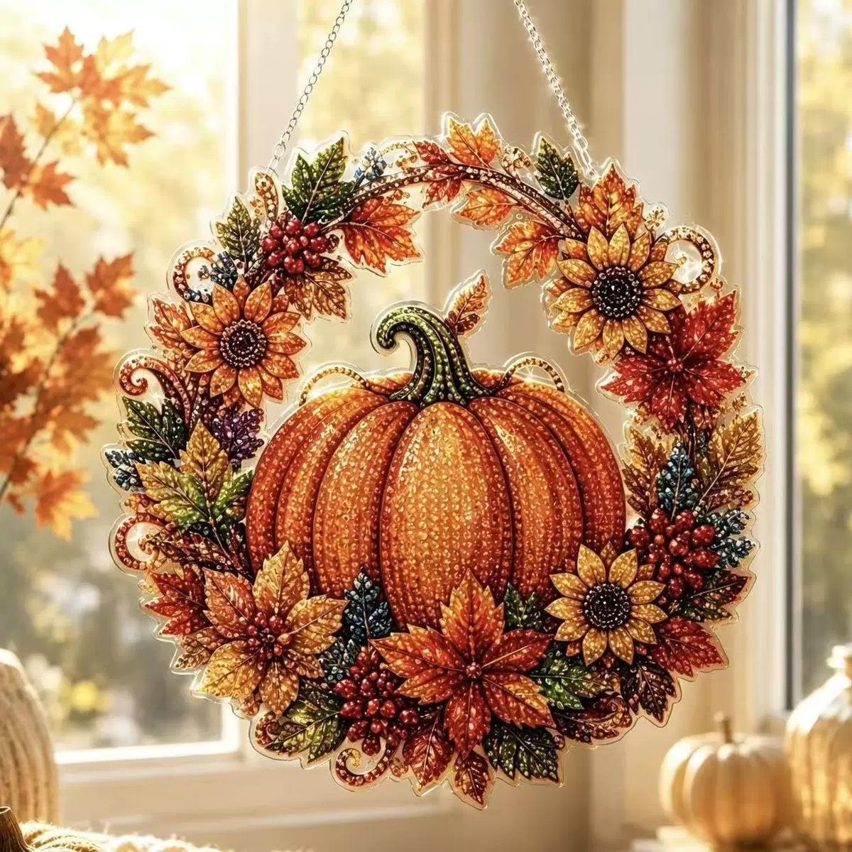 Halloween-Kürbisse Diamant-Mal – Resin Art Of Flowers Bewertung und Preis