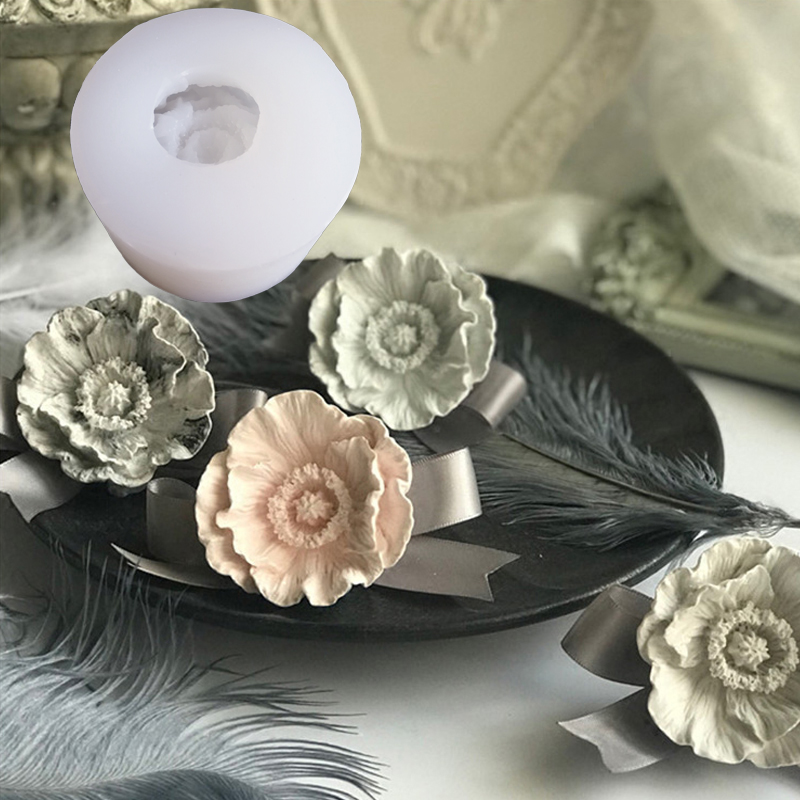 Resin Art Kitchen - Heißer Mohn Kerze Formen Seife Form