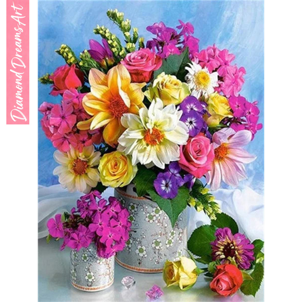Vollständiges Diamant-Mosaik B – Resin Art Of Flowers Bewertung und Preis
