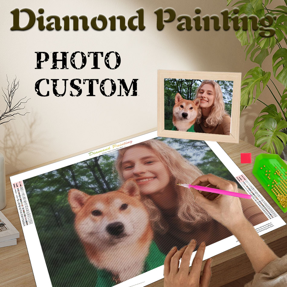 PhotoCustom Diamantmalerei Wan – Resin Art Gift For Wedding Bewertung und Preis