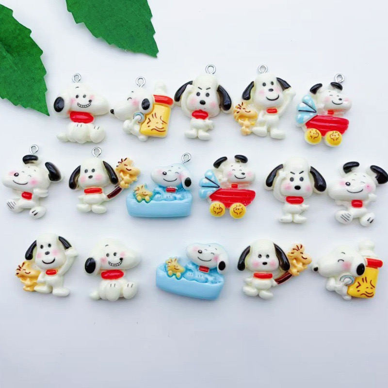 12 Stück Cartoon-Hunde-Anhänge – Resin Art Pendant Bewertung und Preis