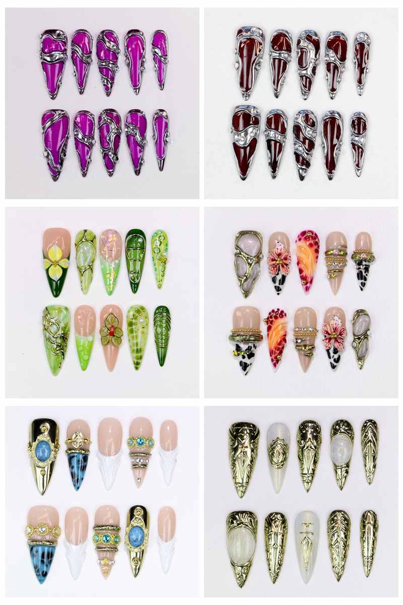 10 Stück Lange Stiletto Aufkle – Resin Art Table Top Bewertung und Preis