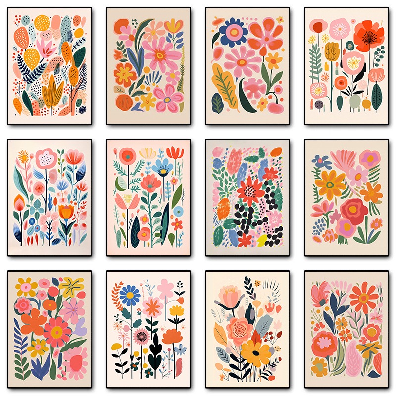 Vintage Mid-Century Blumenillu – Resin Art Of Flowers Bewertung und Preis