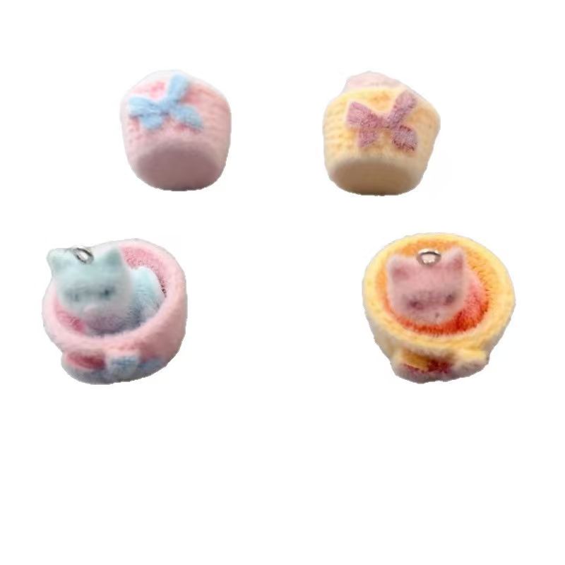 4 Stück 3D-Plüsch-Katzenanhäng – Resin Art Pendant Bewertung und Preis