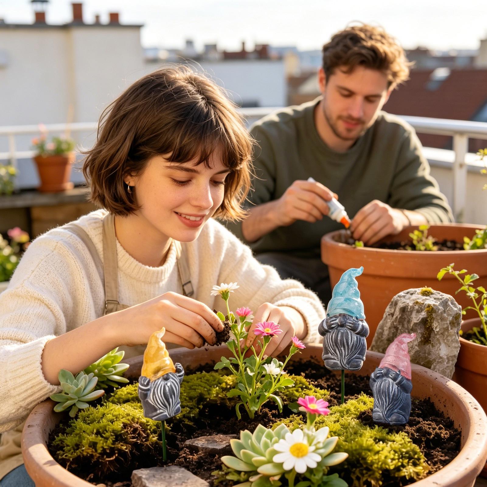 Dekorative Gartenstecker, 3-te – Resin Art Of Flowers Bewertung und Preis