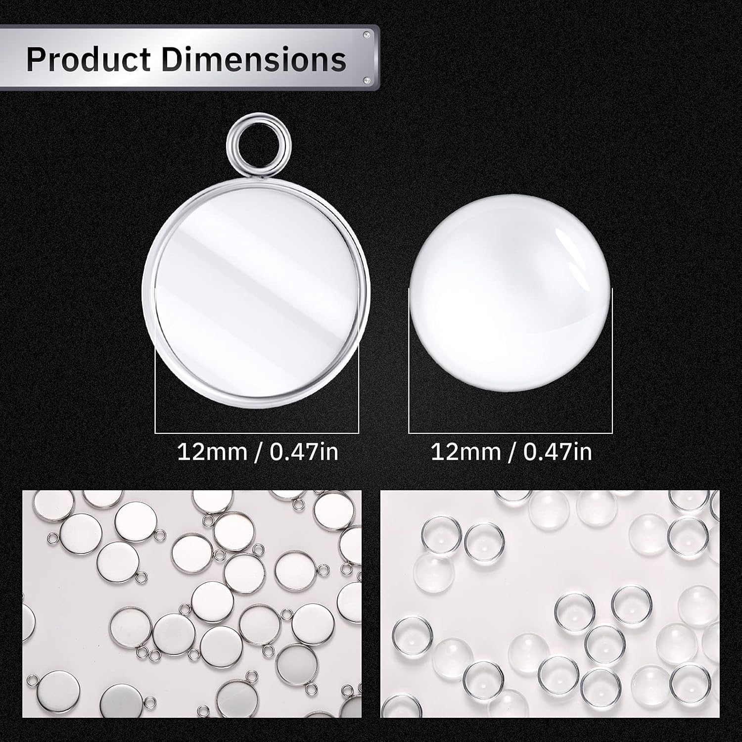 20 Stück Edelstahl-Rohlinge mi – Resin Art Pendant Bewertung und Preis