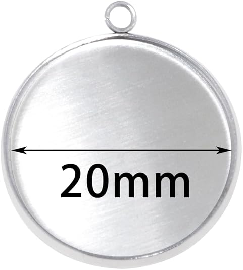 20 Stück Edelstahl-Rohlinge mi – Resin Art Pendant Bewertung und Preis