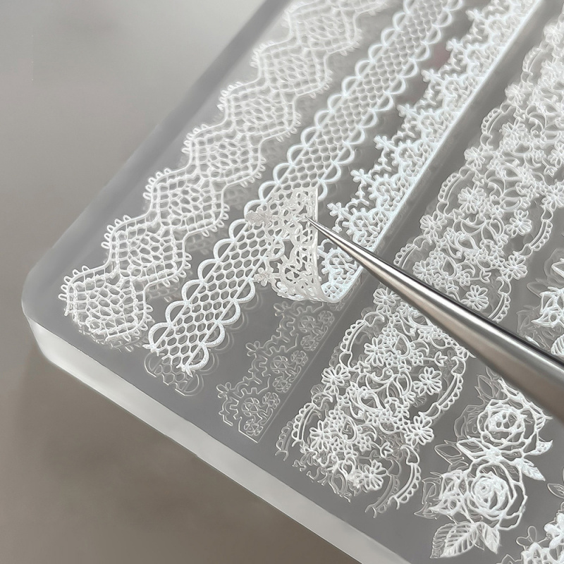 1 Stück Spitzen-3D-Silikon-Nag – Resin Art Templates Free Bewertung und Preis