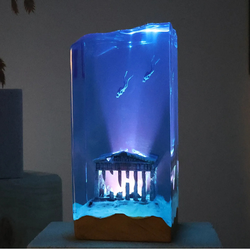 NEUE Marine-Kunst Heimdekorati – Resin Art Table Top Bewertung und Preis