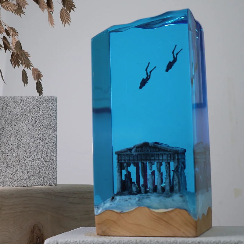 NEUE Marine-Kunst Heimdekorati – Resin Art Table Top Bewertung und Preis