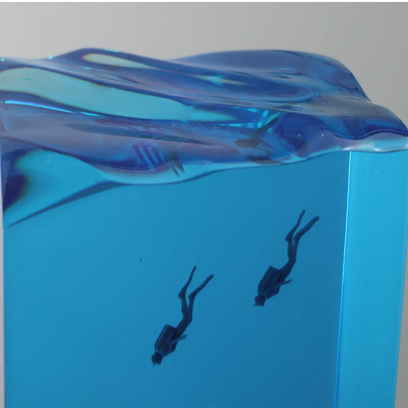NEUE Marine-Kunst Heimdekorati – Resin Art Table Top Bewertung und Preis