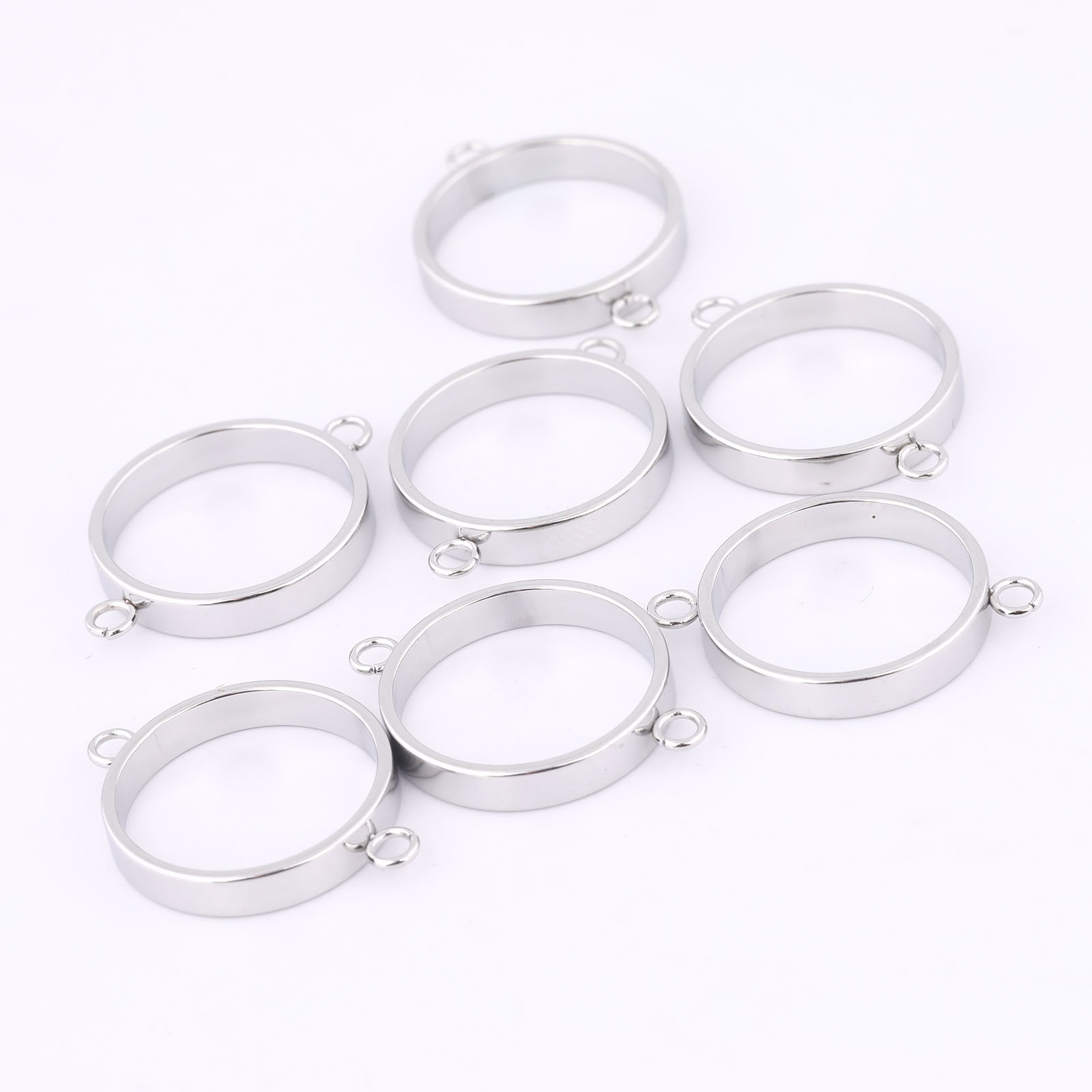 10 Stück Edelstahl 14 mm offen – Resin Art Pendant Bewertung und Preis