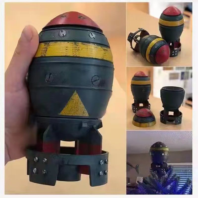 Neue Mini Nuke Bombe Aufbewahr – Resin Art Table Top Bewertung und Preis