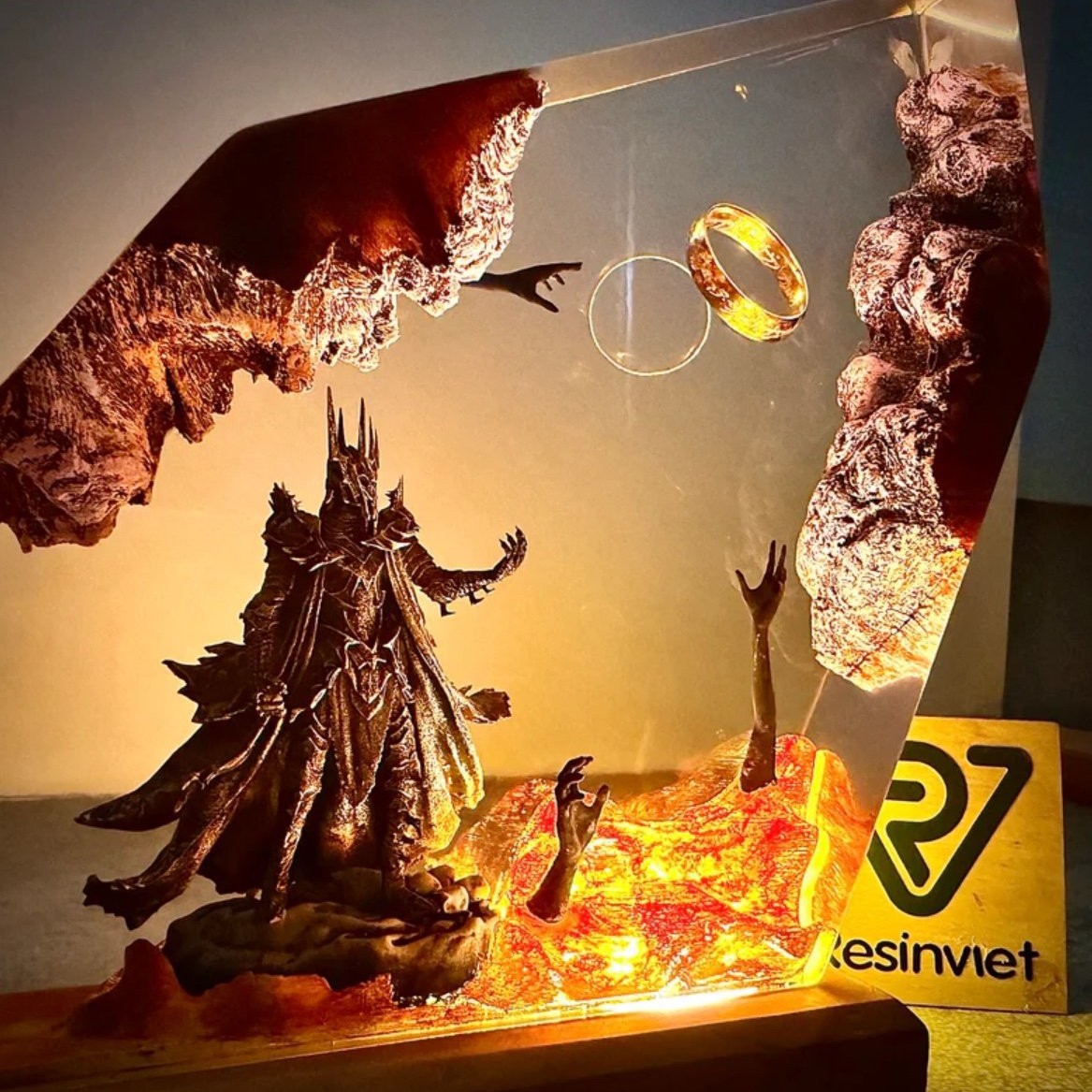 2026 Neue Dämonenreich-Organis – Resin Art Table Bewertung und Preis
