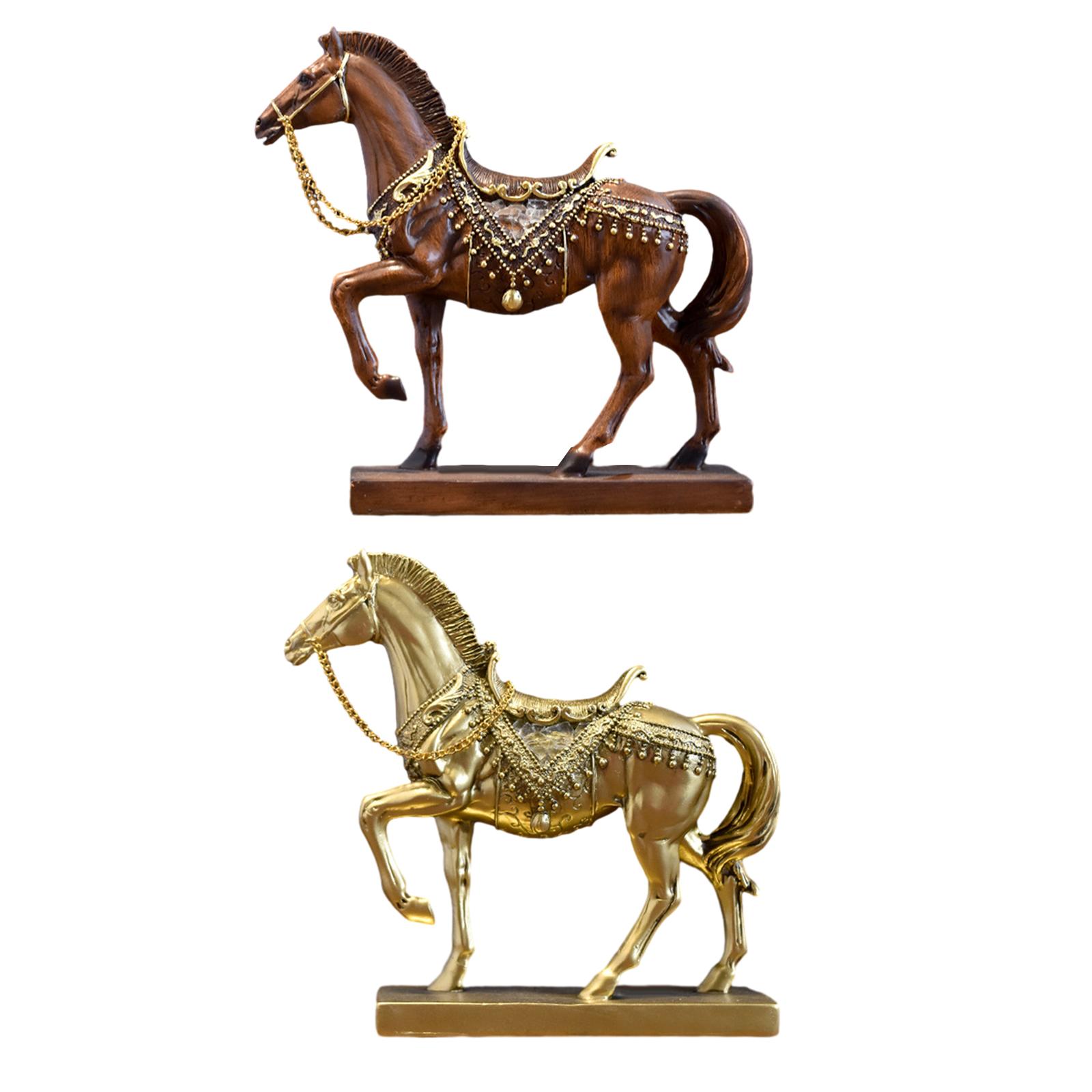 Pferd Figur Pferd Statue Tisch – Resin Art Table Top Bewertung und Preis