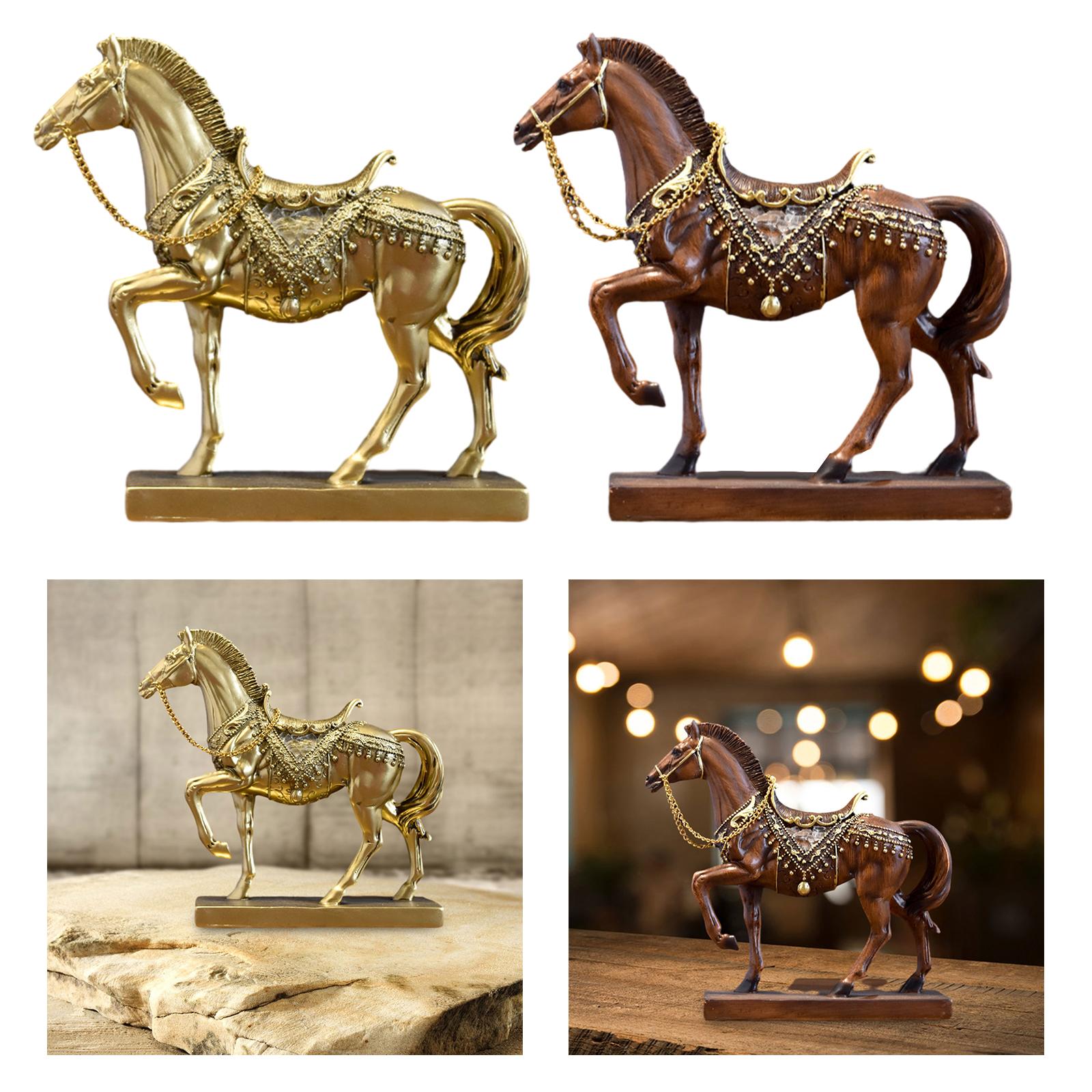 Pferd Figur Pferd Statue Tisch – Resin Art Table Top Bewertung und Preis