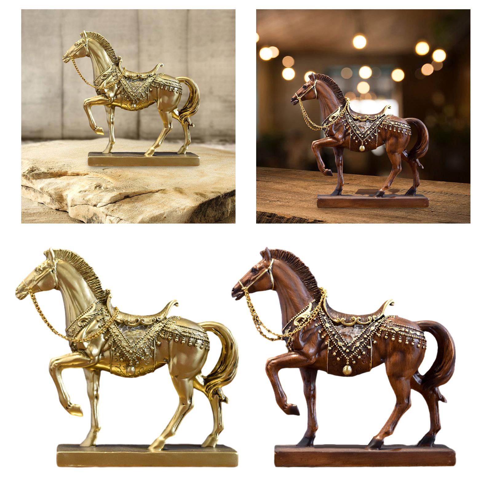 Pferd Figur Pferd Statue Tisch – Resin Art Table Top Bewertung und Preis