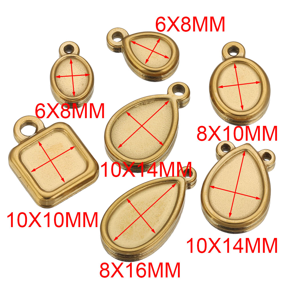 5 Stück Edelstahl-Anhängerrohl – Resin Art Pendant Bewertung und Preis