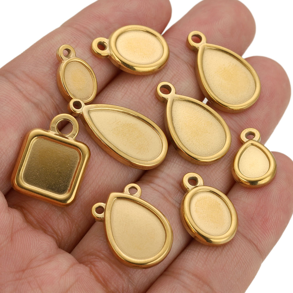 5 Stück Edelstahl-Anhängerrohl – Resin Art Pendant Bewertung und Preis