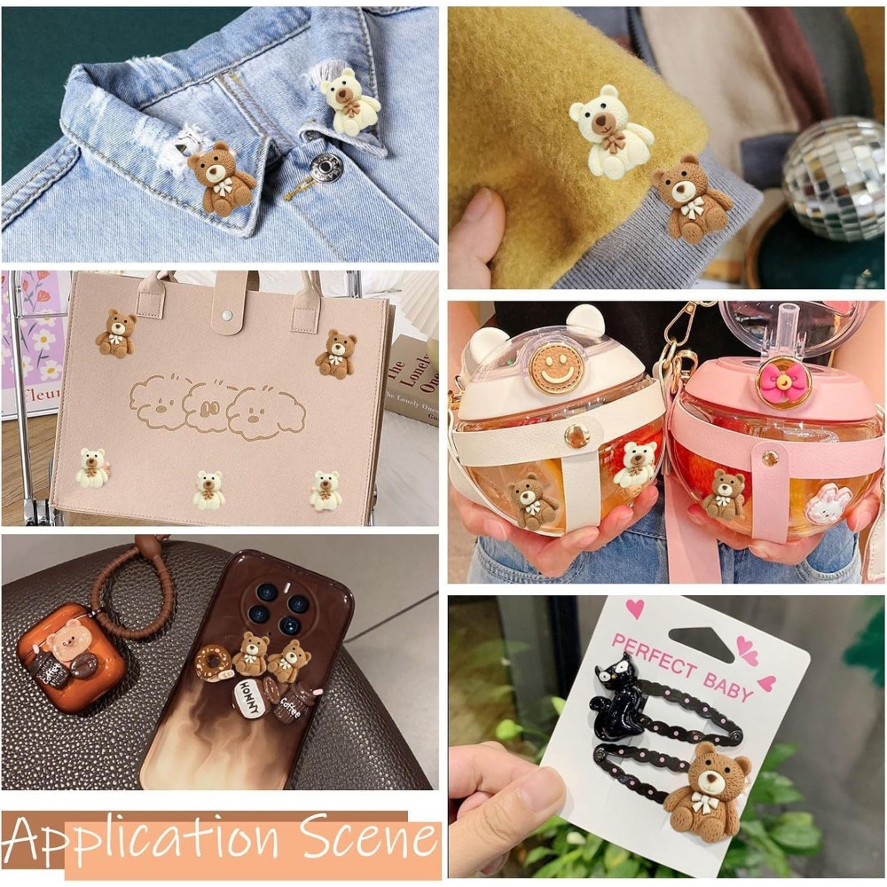10-100 Stück Cartoon Beige Kaf – Resin Art Bottle Bewertung und Preis