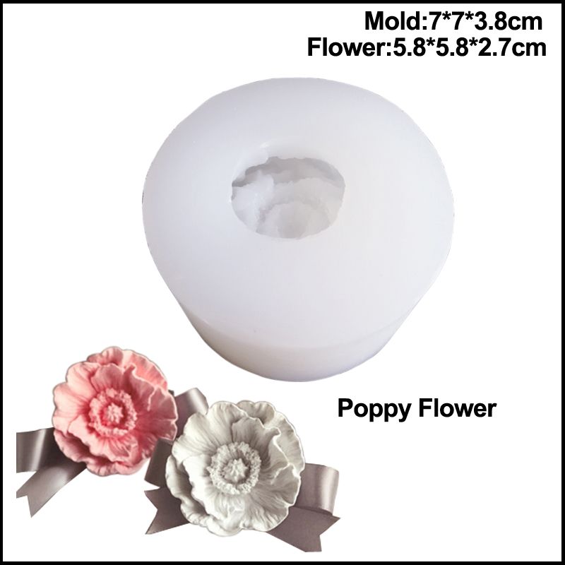 Heißer Mohn Kerze Formen Seife – Resin Art Kitchen Bewertung und Preis