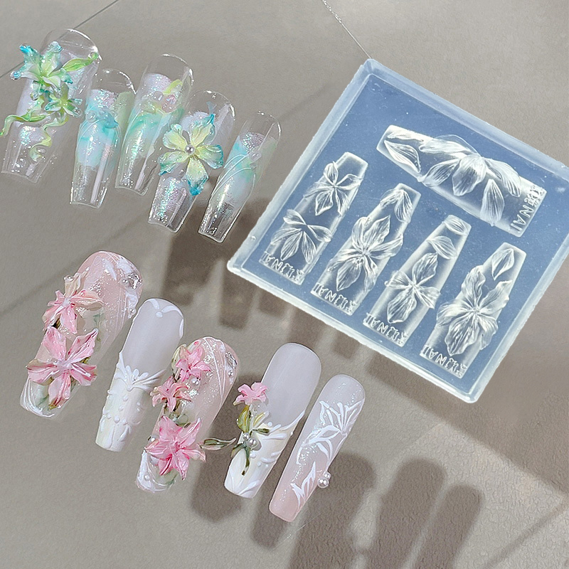 3D Blumen Nagelform DIY Siliko – Resin Art Templates Free Bewertung und Preis