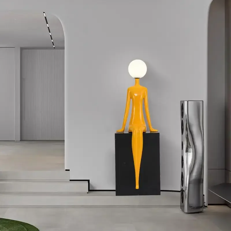 Kreative humanoide Kunst Skulp – Resin Art Floor Bewertung und Preis