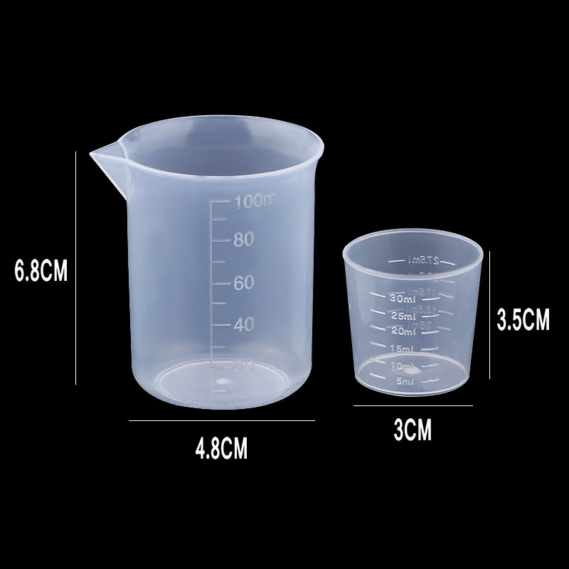 100ML & 30ML Kunststoff-Messbe – Resin Art Kitchen Bewertung und Preis