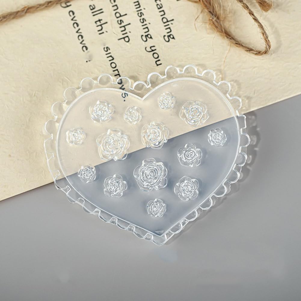 3D-Blumen-Nagelformen aus Sili – Resin Art Templates Free Bewertung und Preis