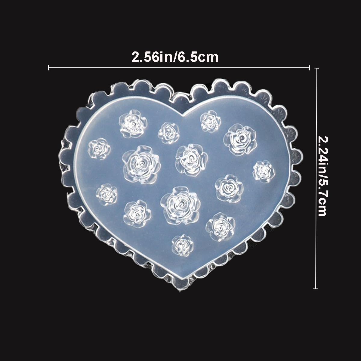 3D-Blumen-Nagelformen aus Sili – Resin Art Templates Free Bewertung und Preis