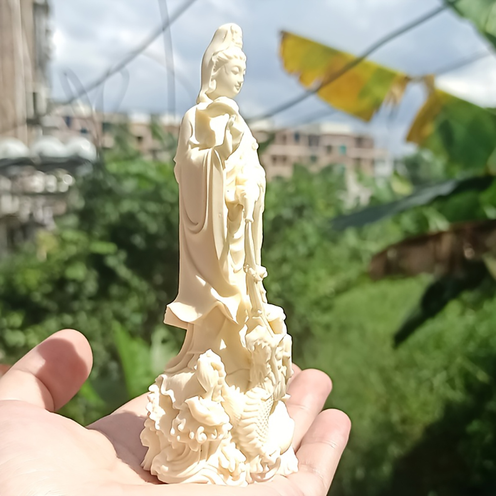 Harz-Guanyin-Buddha-Statue Wei – Resin Art Aesthetic Bewertung und Preis
