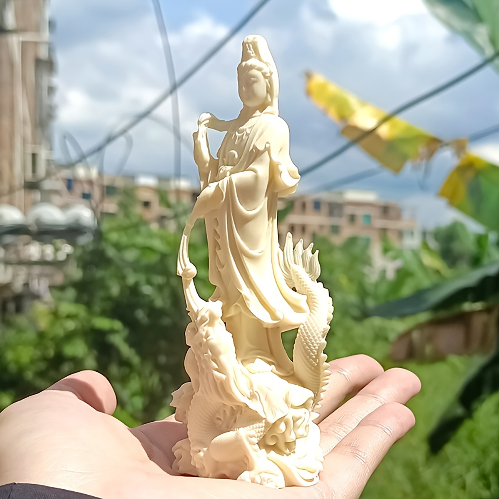 Harz-Guanyin-Buddha-Statue Wei – Resin Art Aesthetic Bewertung und Preis