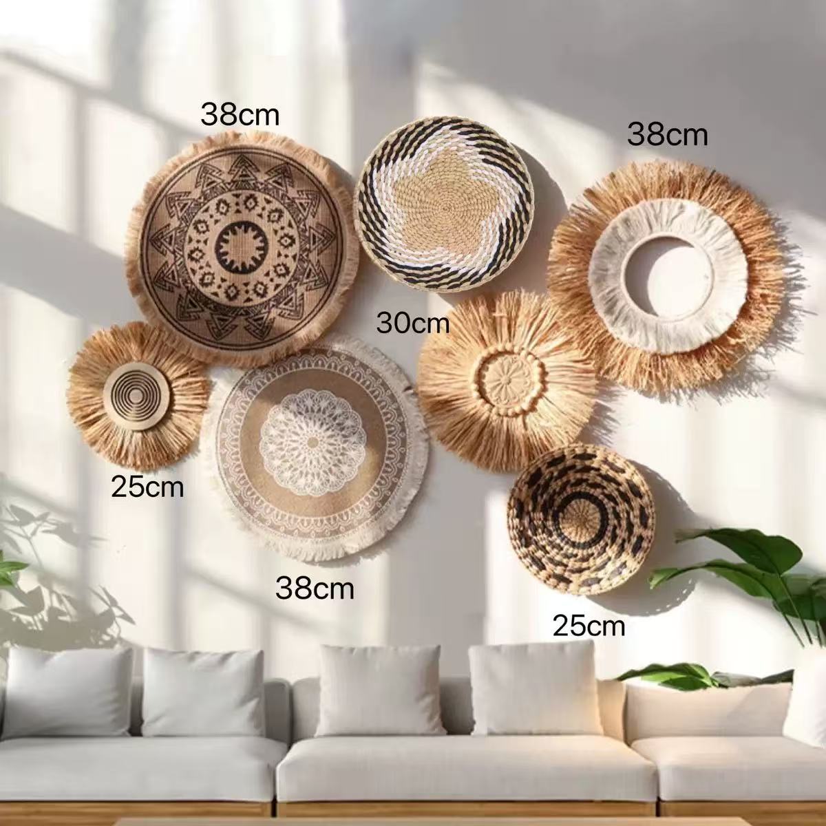 Boho Stroh-Wanddekoration Gras – Resin Art Aesthetic Bewertung und Preis