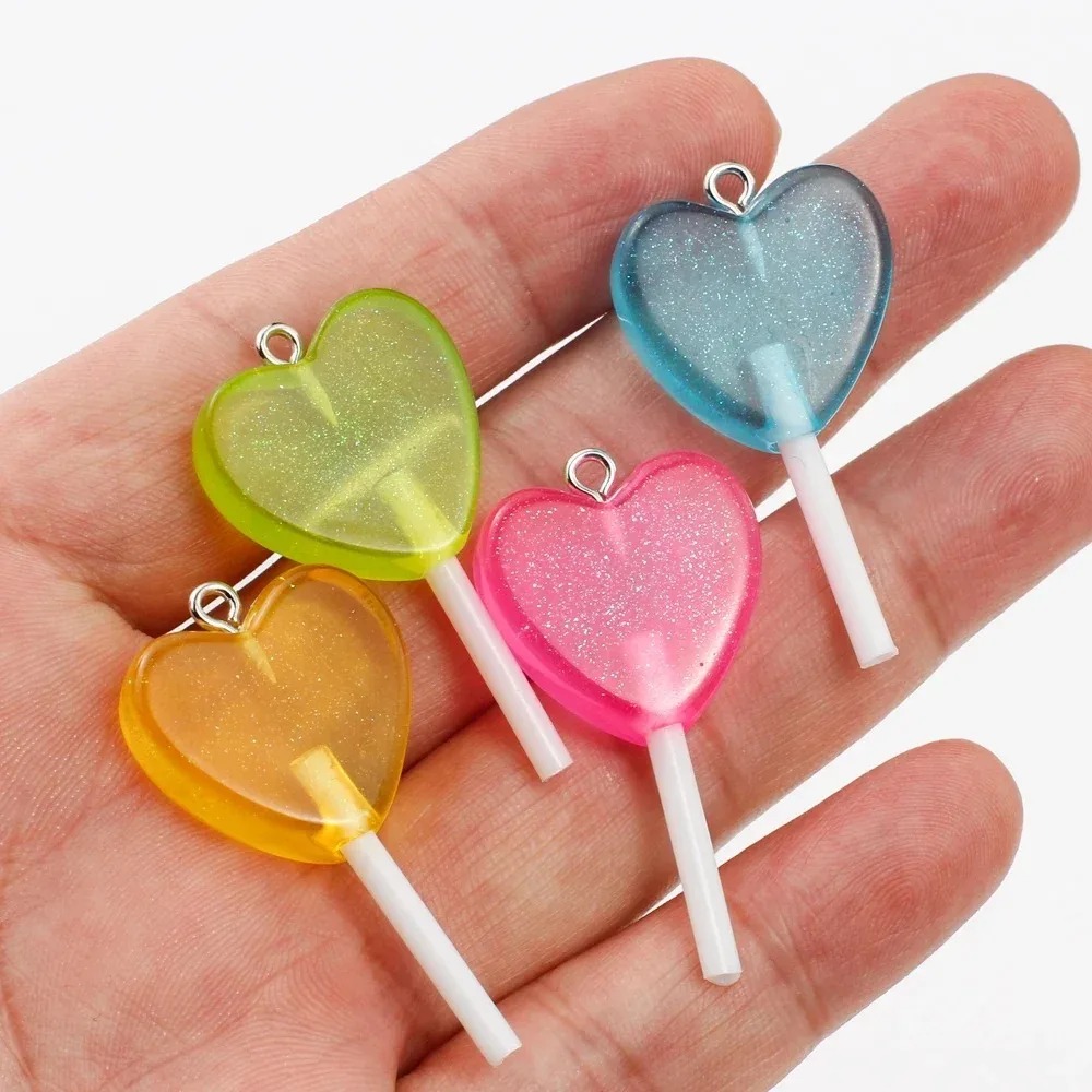 10 Stück Kawaii Glitzernde Her – Resin Art Pendant Bewertung und Preis