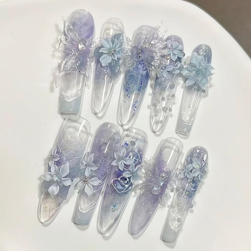 3D Schmetterling Blume Gel Nai – Resin Art Templates Free Bewertung und Preis