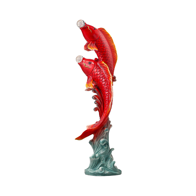 Fischskulptur mit fünf Geschma – Resin Art Floor Bewertung und Preis