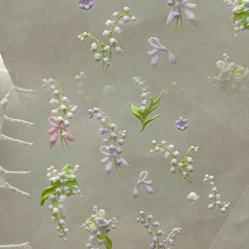Blumen Serie 3D gebogene Nagel – Resin Art Templates Free Bewertung und Preis