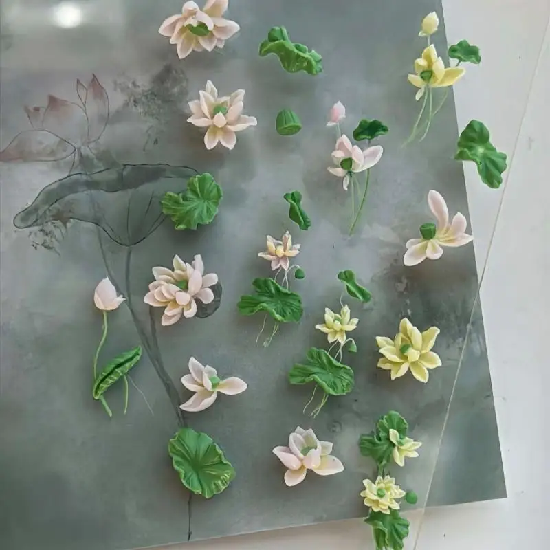 Blumen Serie 3D gebogene Nagel – Resin Art Templates Free Bewertung und Preis