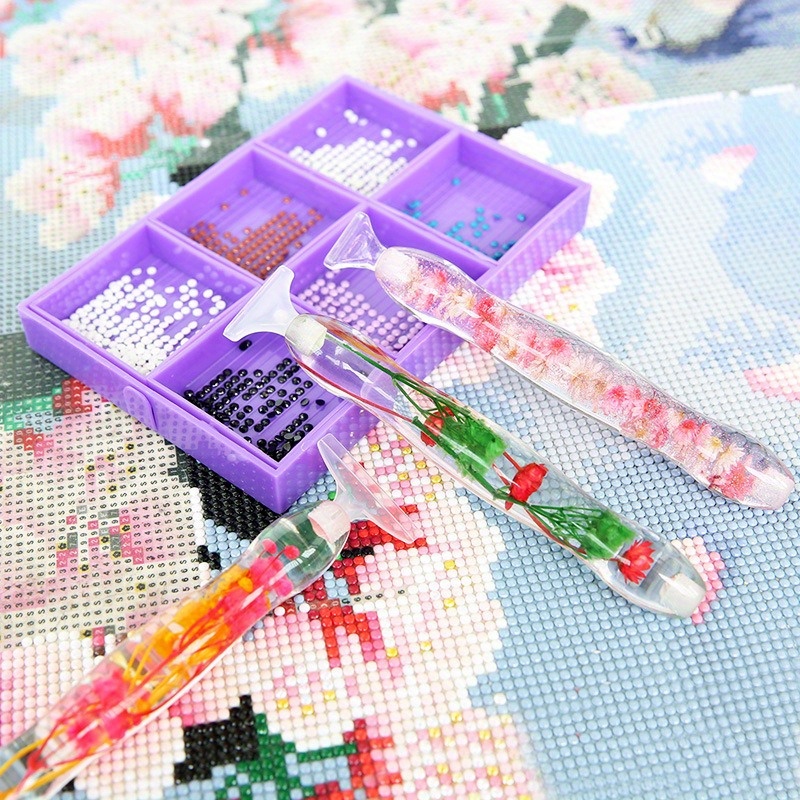 1 Set Blumendesign Harz 5D Dia – Resin Art Of Flowers Bewertung und Preis